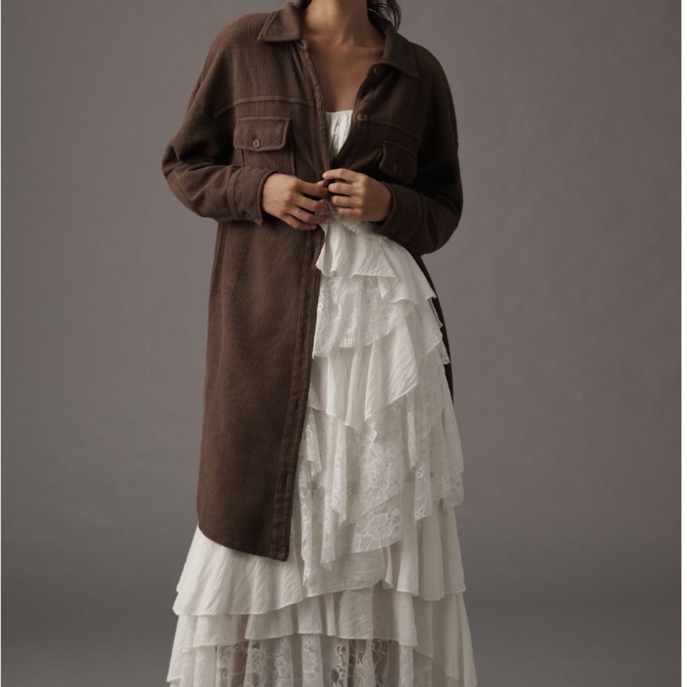 NWT Anthropologie Pilcro Duster Shacket